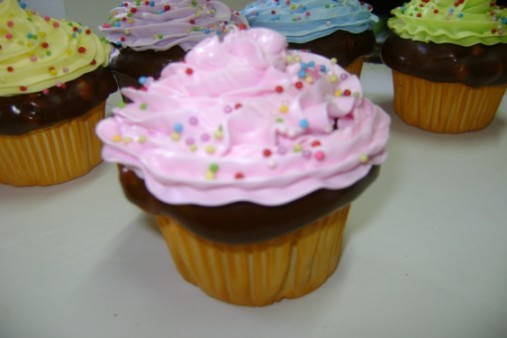 Cup Cake Rosa
